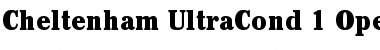 ITC Cheltenham Ultra Condensed Font