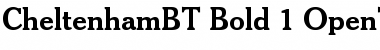 Download Cheltenham Font