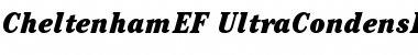 CheltenhamEF-UltraCondensIta Regular Font