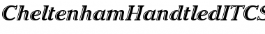 Cheltenham Handtled ITC Std It Font