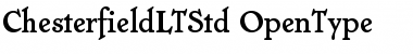 Chesterfield LT Std Regular Font