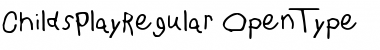 ChildsPlay Regular Font