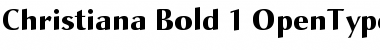 Christiana Bold Font