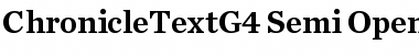 Chronicle Text G4 Semibold Font