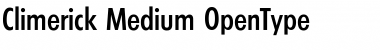 Climerick Medium Font