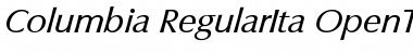 Columbia-RegularIta Regular Font