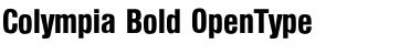 Download Colympia Font Download Colympia Font