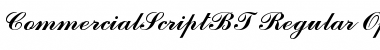 Commercial Script Regular Font