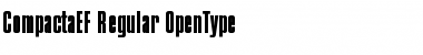 CompactaEF Regular Font