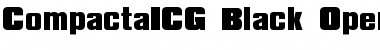 CompactaICG Black Font