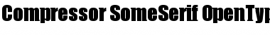 Compressor SomeSerif Font