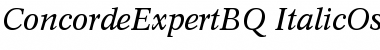 Concorde Expert BQ Regular Font