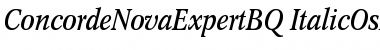 Concorde Nova Expert BQ Regular Font