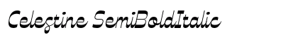 Celestine SemiBoldItalic preview