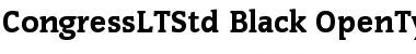 Congress LT Std Black Font