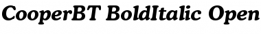 Bitstream Cooper Font
