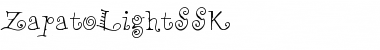 ZapatoLightSSK Regular Font