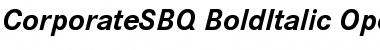 Download Corporate S BQ Font