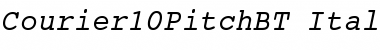 Download Courier 10 Pitch Font
