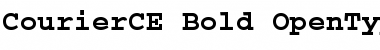 Courier CE Bold Font