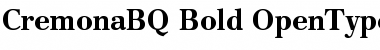 Cremona BQ Regular Font