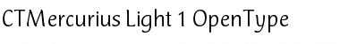 Club Type Mercurius Light Font