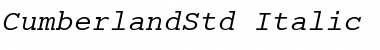 Download Cumberland Std Font