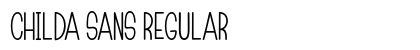 Childa Sans Regular