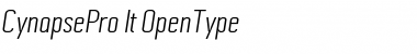 Cynapse Pro Italic Font