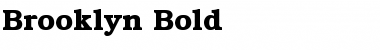 Brooklyn Bold Font