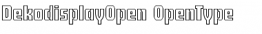 Download DekodisplayOpen Font