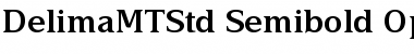 Delima MT Std Semibold Font