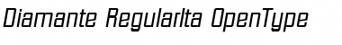 Diamante-RegularIta Regular Font