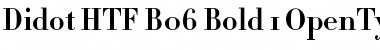 Didot Font