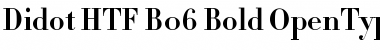 Didot HTF-B06-Bold Font