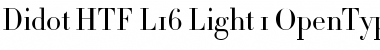 Didot Font