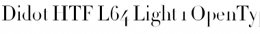 Didot Font