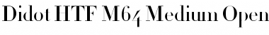 Didot HTF-M64-Medium Font