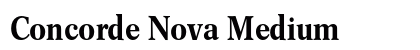 Concorde Nova Medium preview
