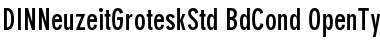 DIN 30640 Std Font