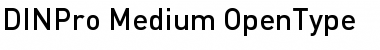 DINPro-Medium Regular Font