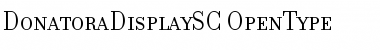 DonatoraDisplaySC Regular Font