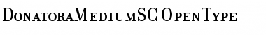 DonatoraMediumSC Regular Font