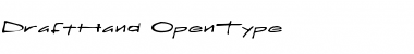 DraftHand Regular Font