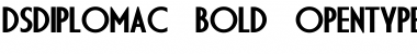 DS DiplomaC Bold Font