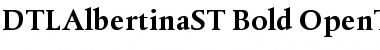 Download DTLAlbertinaST Font