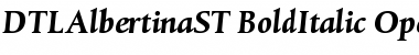 Download DTLAlbertinaST Font