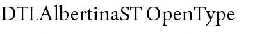 Download DTLAlbertinaST Font