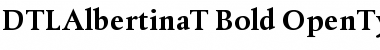 Download DTLAlbertinaT Font