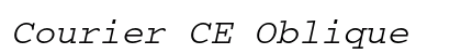 Courier CE Oblique Preview